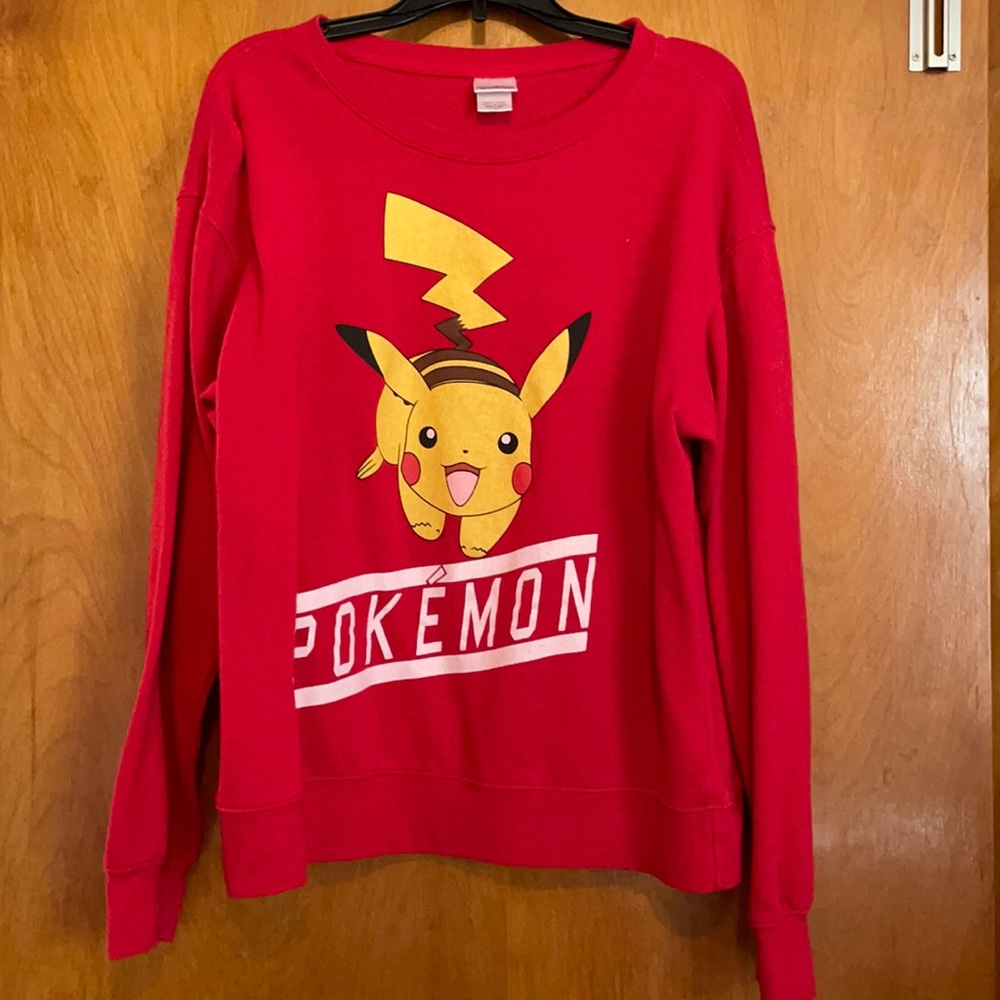 Pokemon Pikachu Crewneck Sweat Shirt
